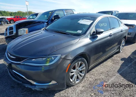 2015 Chrysler 200 Limited из США, поврежденный, VIN 1C3CCCAB1FN653622